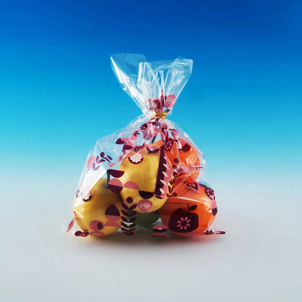 Custom Plastic Micro Perforated Bags with Hole