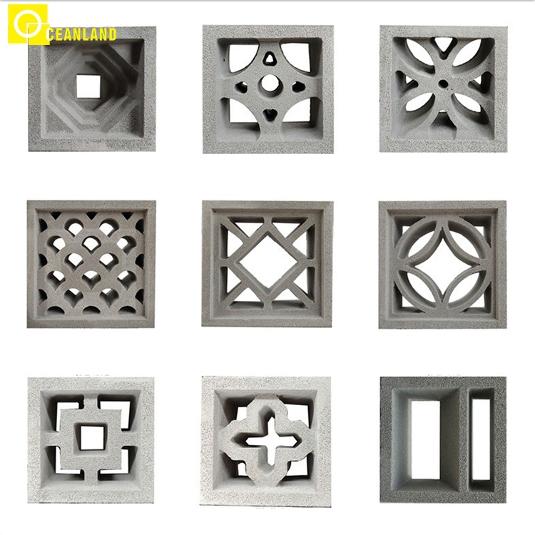 China Factory Outside Wall Tile Ceramic Clay Decorative Hollow Brick