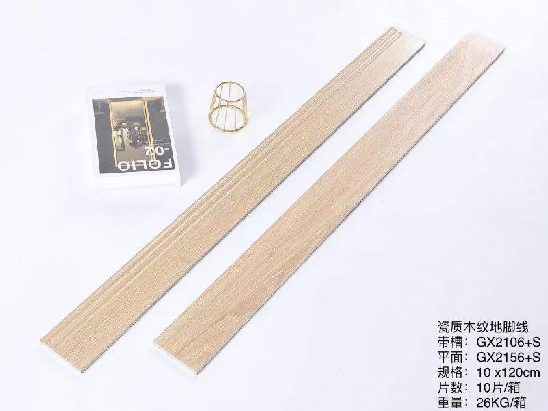 Stylish 100X1200mm Matt Porcelain Tiles for Elegant Skirting