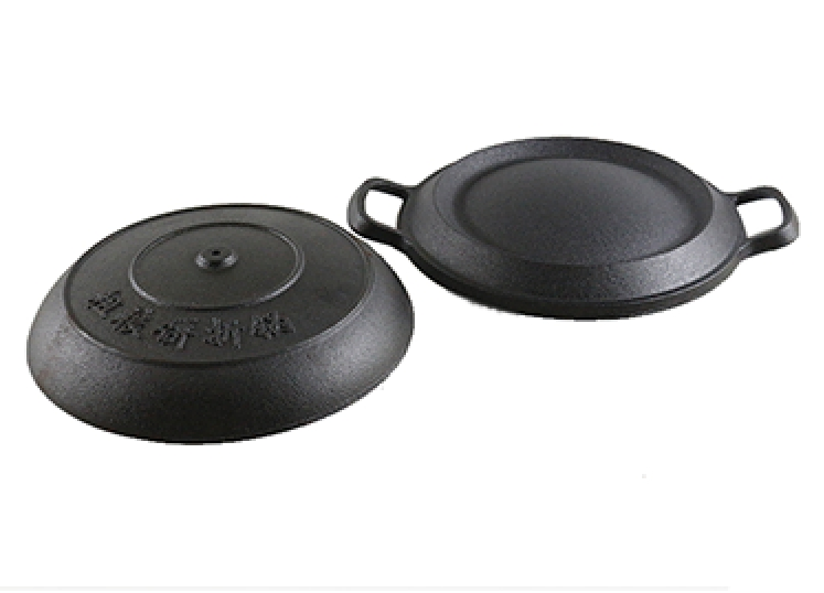 Чугунная сковорода для блинов с предварительной прокалкой