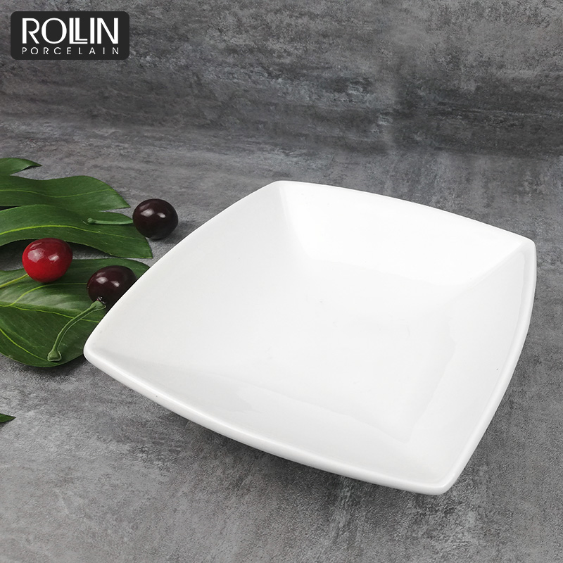 Hot Selling Porcelain Square Salad Bowl for Hotel