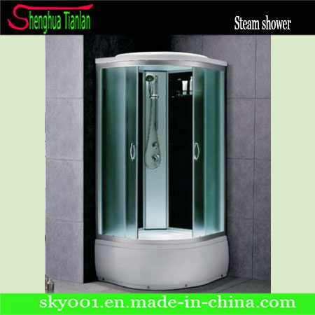 New High ABS Tray Frosted Glass Modular Steam Shower Combo (TL-8842)