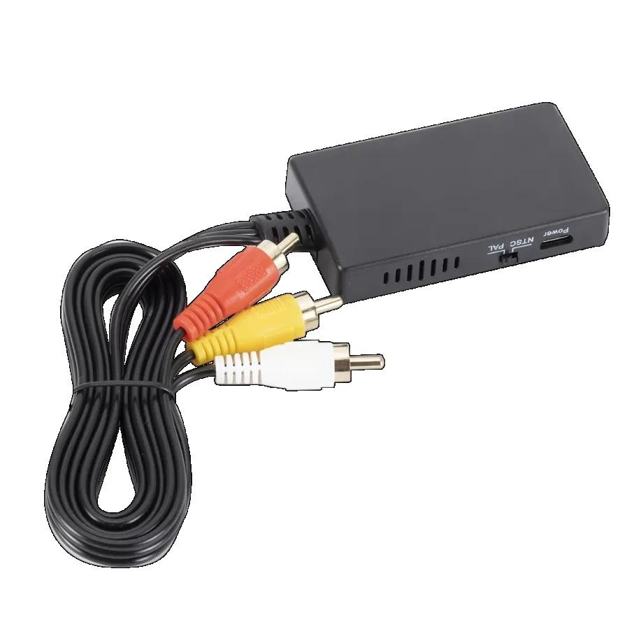 Конвертер HDMI в RCA AV для подключения ТВ, приставки