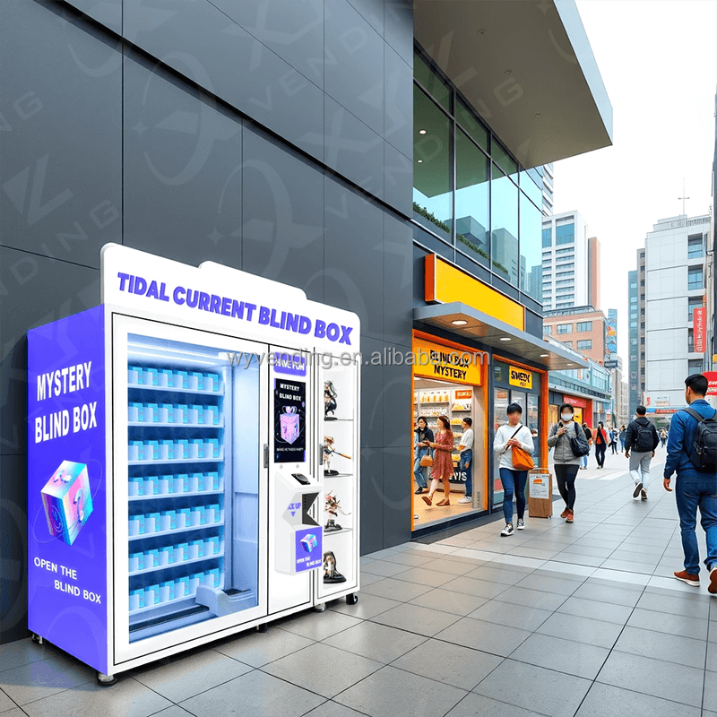 24 Hours Self Service Roboshops Toys Mystery Vending Machine for Kids Blind Box Toys