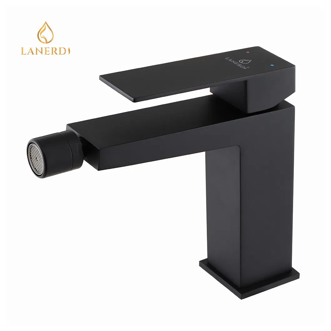 Смеситель для биде с поворотным изливом, нержавеющая сталь