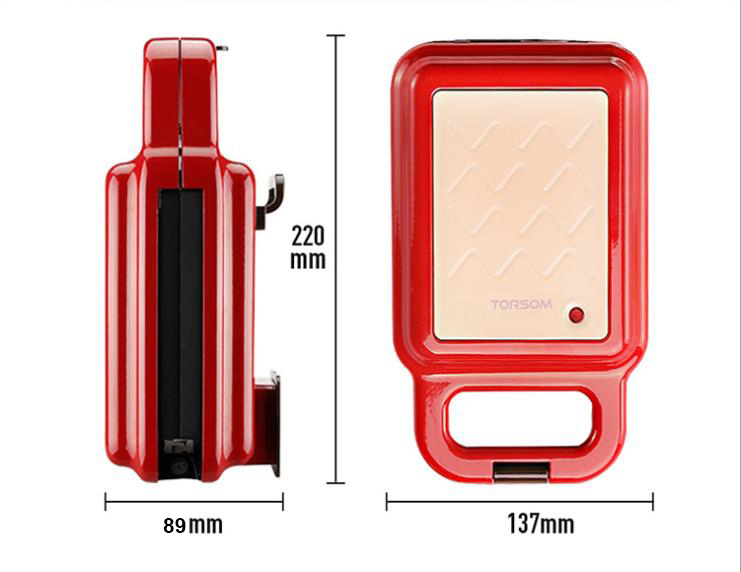 3 in 1 Detachable Plates Breakfast Maker Sandwich Maker