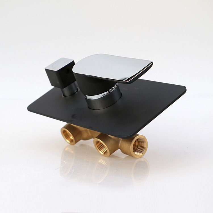 Factory Direct Price Hot and Cold Single Handle Three Way Bath Tub Shower Valve