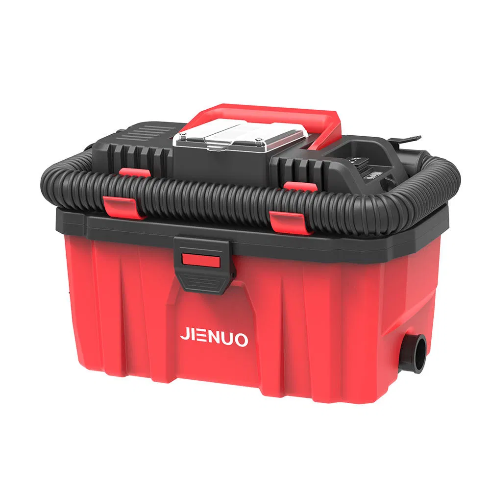 10L 100/200W 18VDC Wet Dry Cordless Vacuum Cleaner 2000mA for Home Car and Commercial Use Rechargeable Cleaning Machine