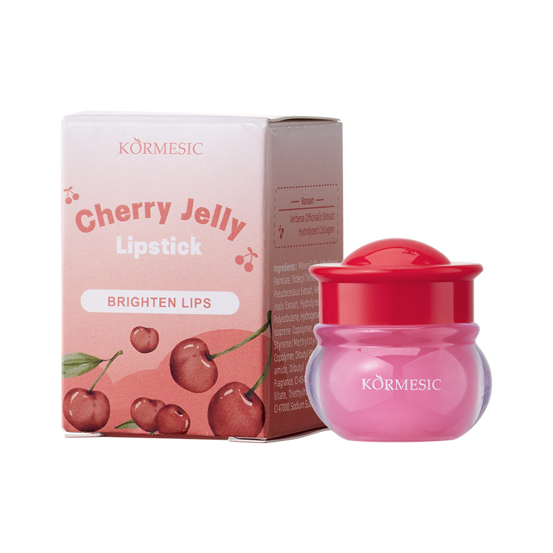 Factory Price Natural Vegan Lightening Moisturizer Cherry Cherry Jelly Lip Balm