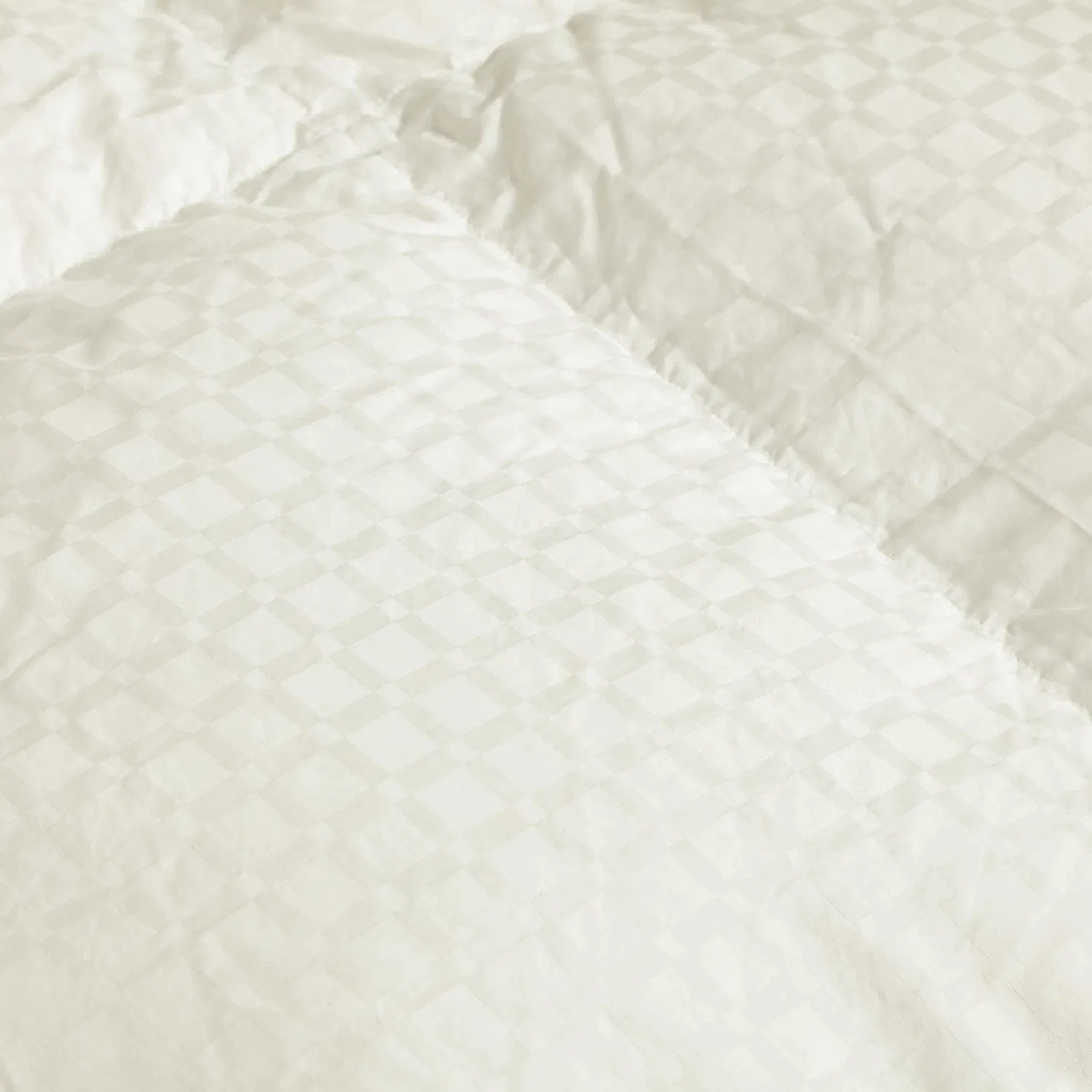 Super Warm White Cotton Fabric 90% White Goose Down Insert Duvet