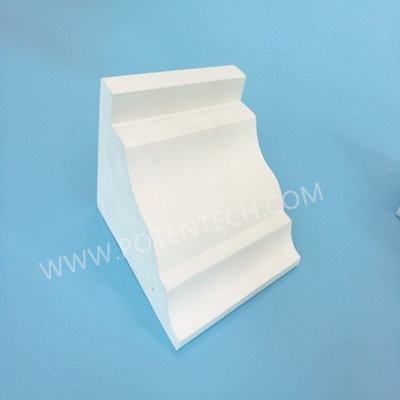 High Waterproof PVC Rams Crown Moulding Exterior Decoration Materials