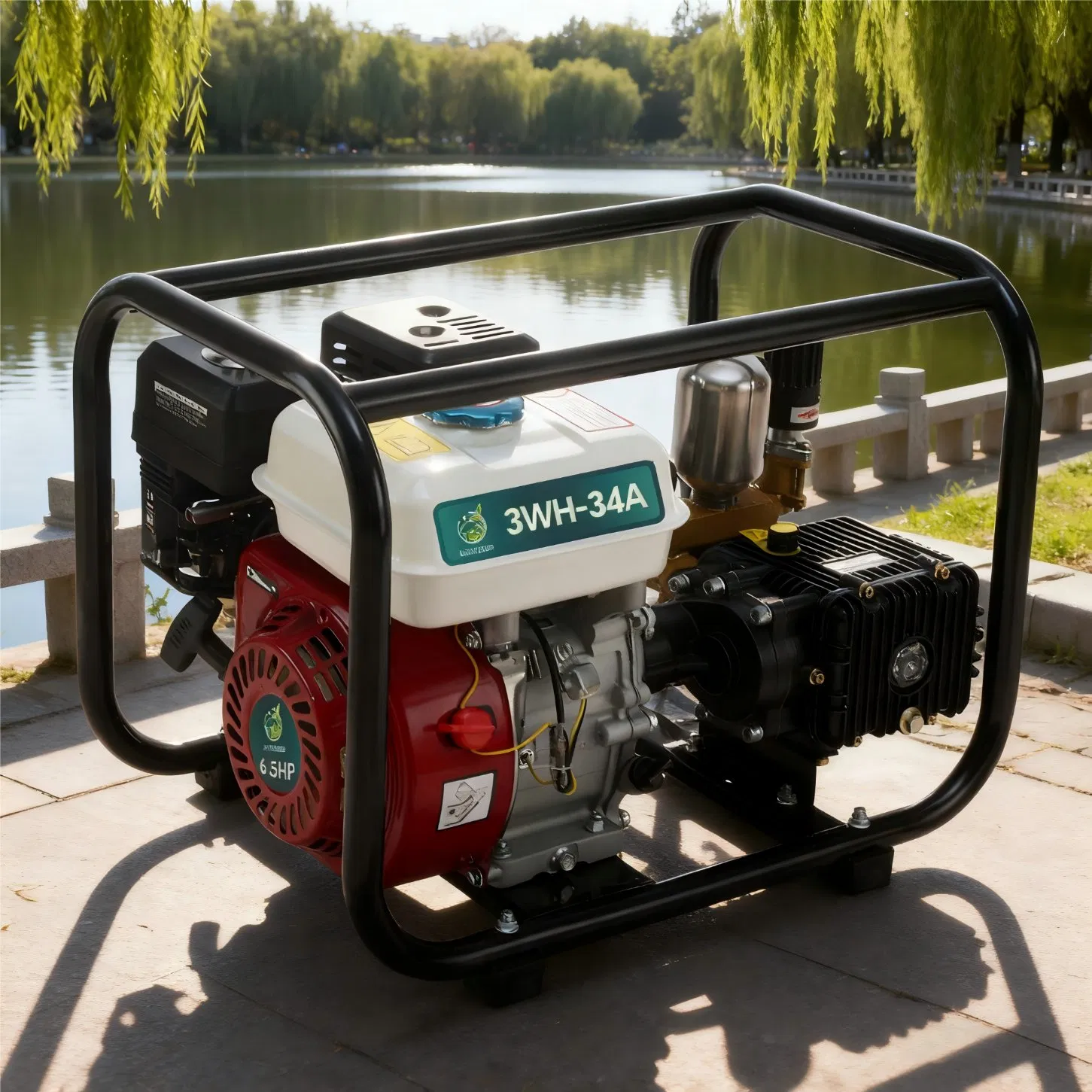 Industrial Grade Frame Type 168f 6.5HP Four-Stroke Engine Sprayer for Agriculture