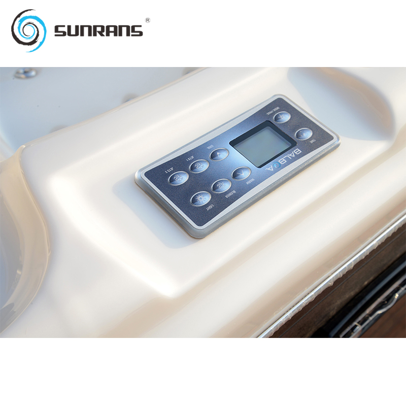 12 Persons Luxury Hot Tub Swim SPA Pool Outdoor Dual Zone Acrylic Large Above Ground Swimming Pool for Gardens