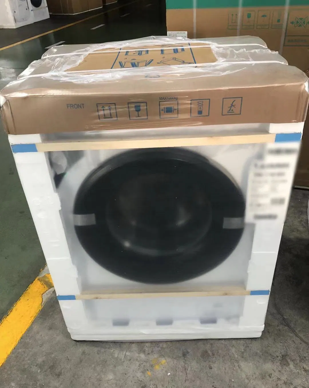 LED Display Wholesale Automatic Single Tub Front Load Washing Machine