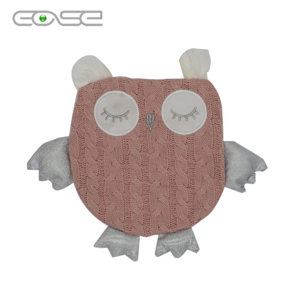 Cartoon Animal Image Portable Microwave Wheat Heat Bags for Children