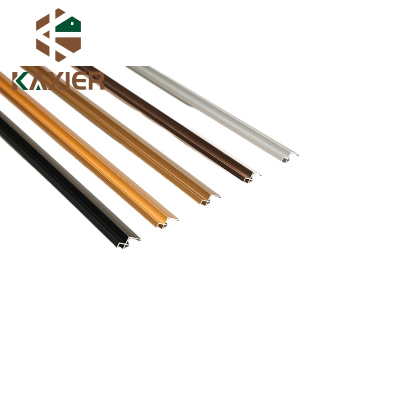 PVC Marble Wall Panel Internal Corner External Angle Joint Aluminum Profile Trip