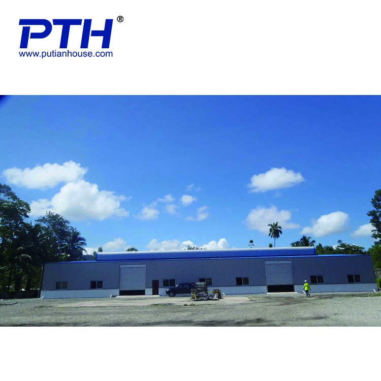 Prefabricated Light Modular House Steel Structure Workshop with Convenient Transportation