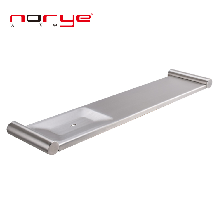 Угловая полка-вешалка для полотенец, нержавеющая сталь