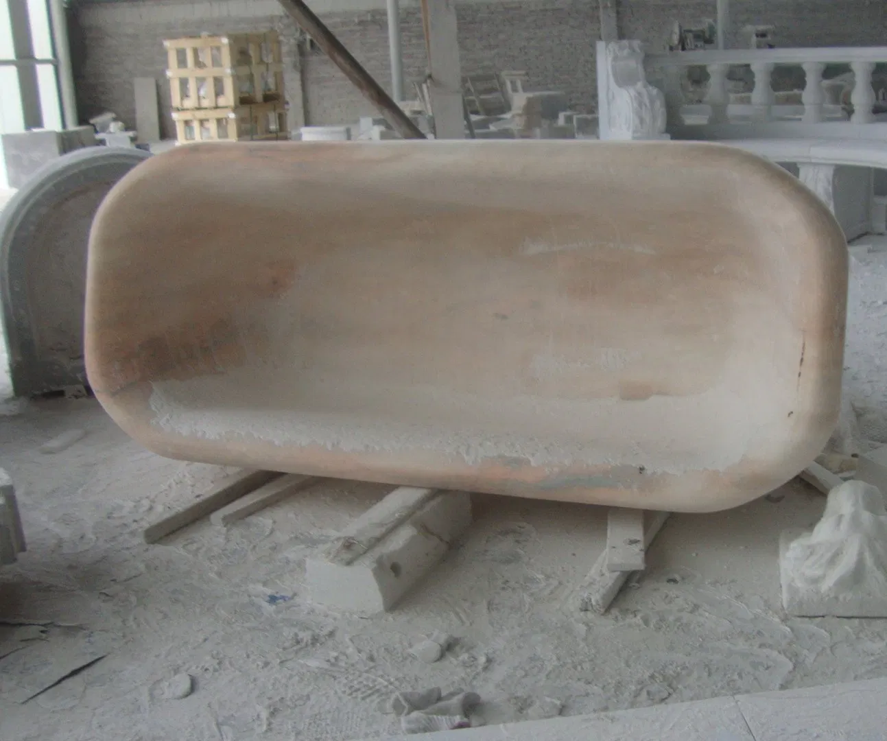 Отдельностоящая ванна из натурального мрамора SYBT-024