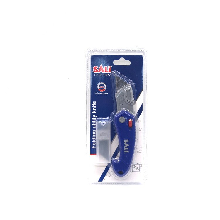 Sali 60mm 1+5 Blades ABS Plastic Folding Utility Knife