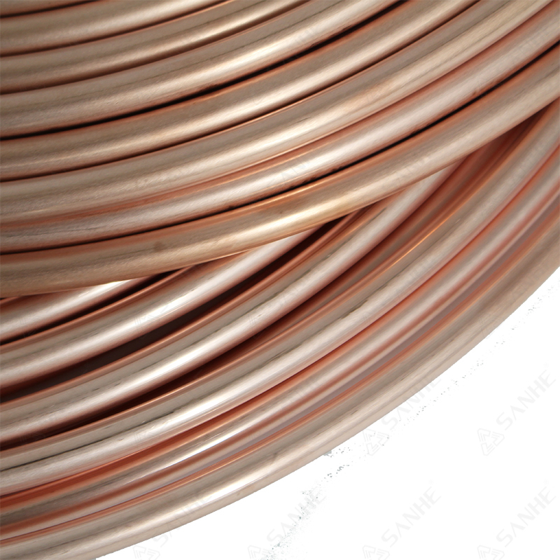 Air Conditioning Pancake Coil Copper Tube Coiled Copper Tube