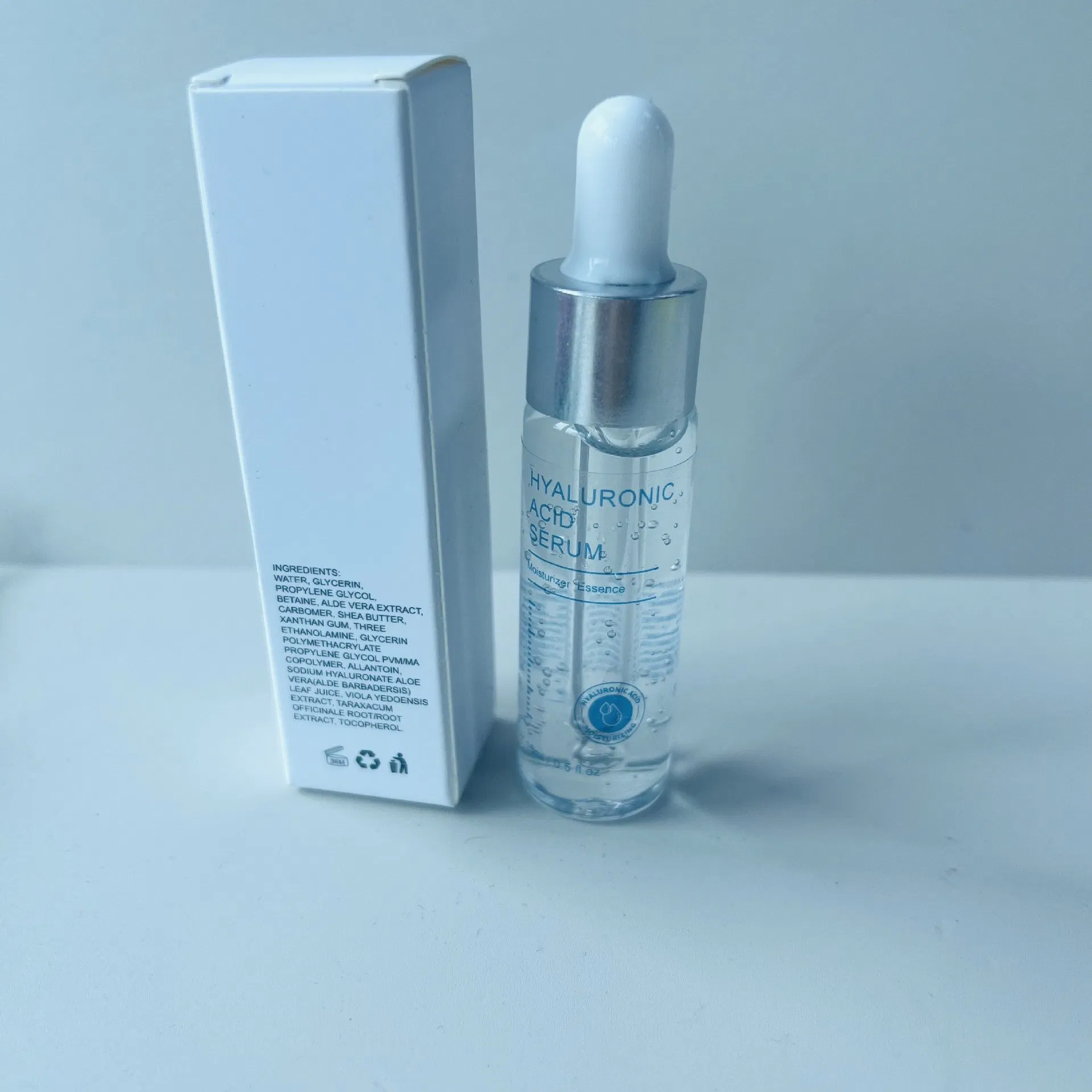 Private Label Deep Hydrating Moisturizer Essence Tighten Pores Hyaluronic Acid Lip Serum