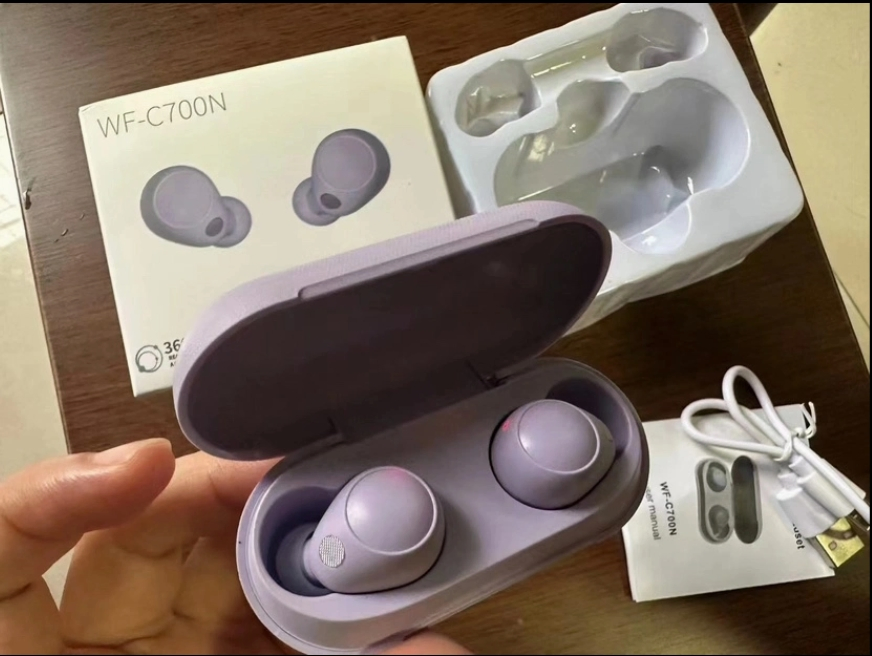 Наушники Bluetooth W F-C 700 Hi-Fi с экраном и защитой IPX7