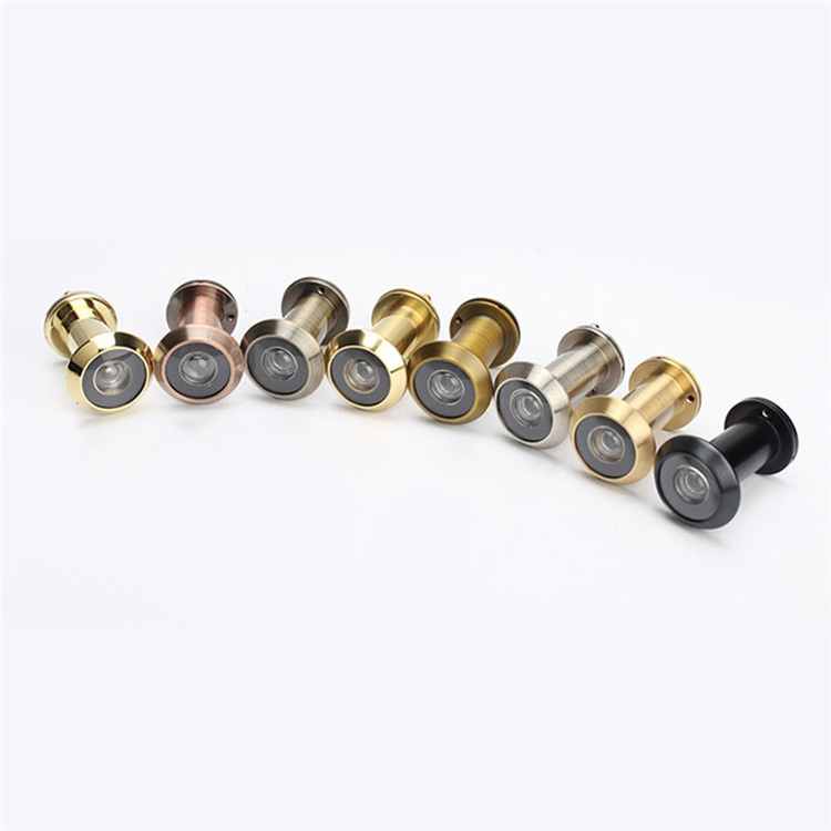Zinc Alloy Door Peephole with Adjustable Length 35-60mm