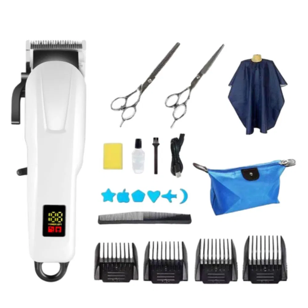 Smart Glide PRO Hair Clipper Digital Display Ultra-Quiet Cross-Border Trimmer Set