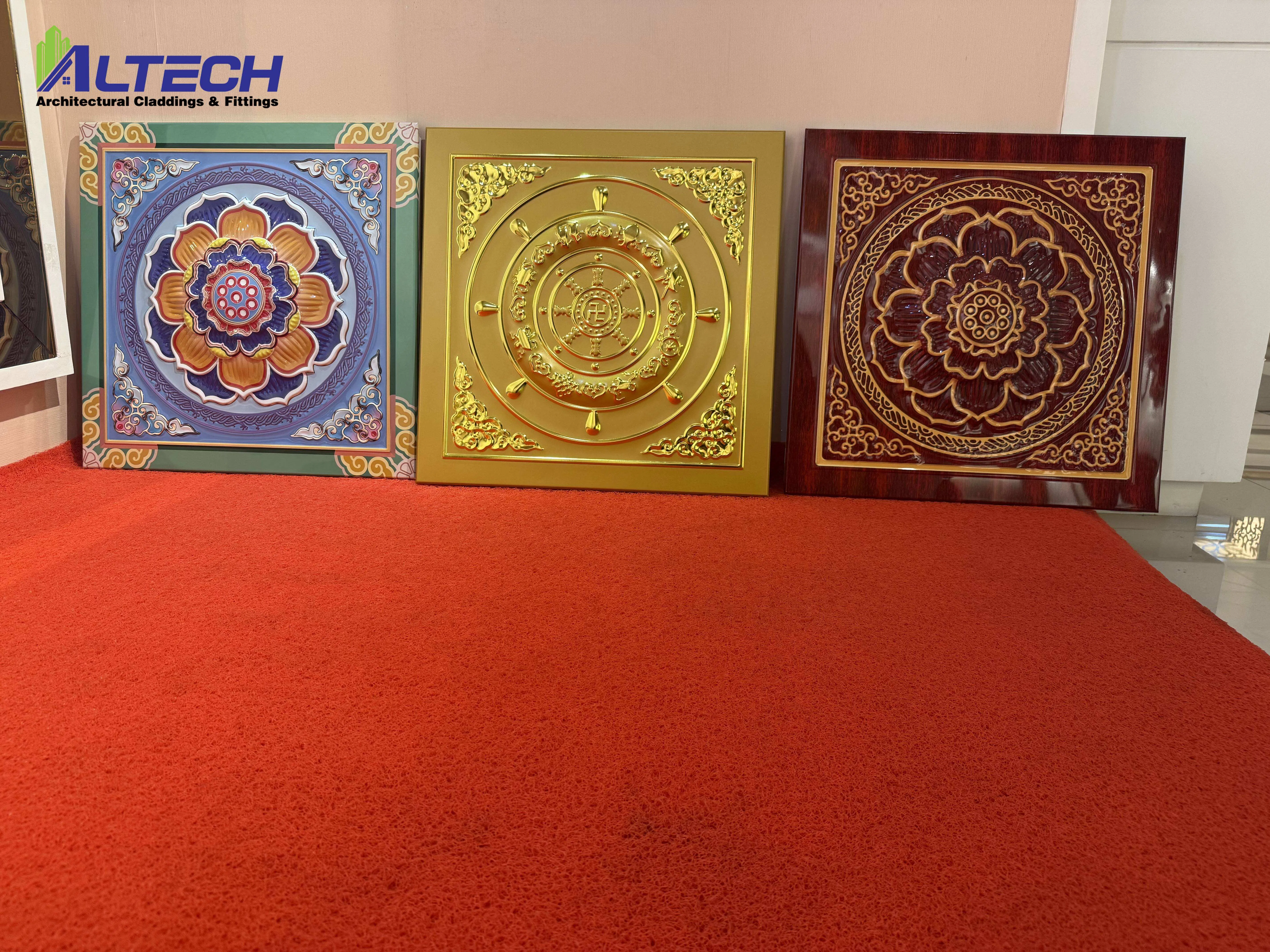 Aluminum Ceiling Panel Decorative Aluminum Office Building Ceiling Tiles Customized