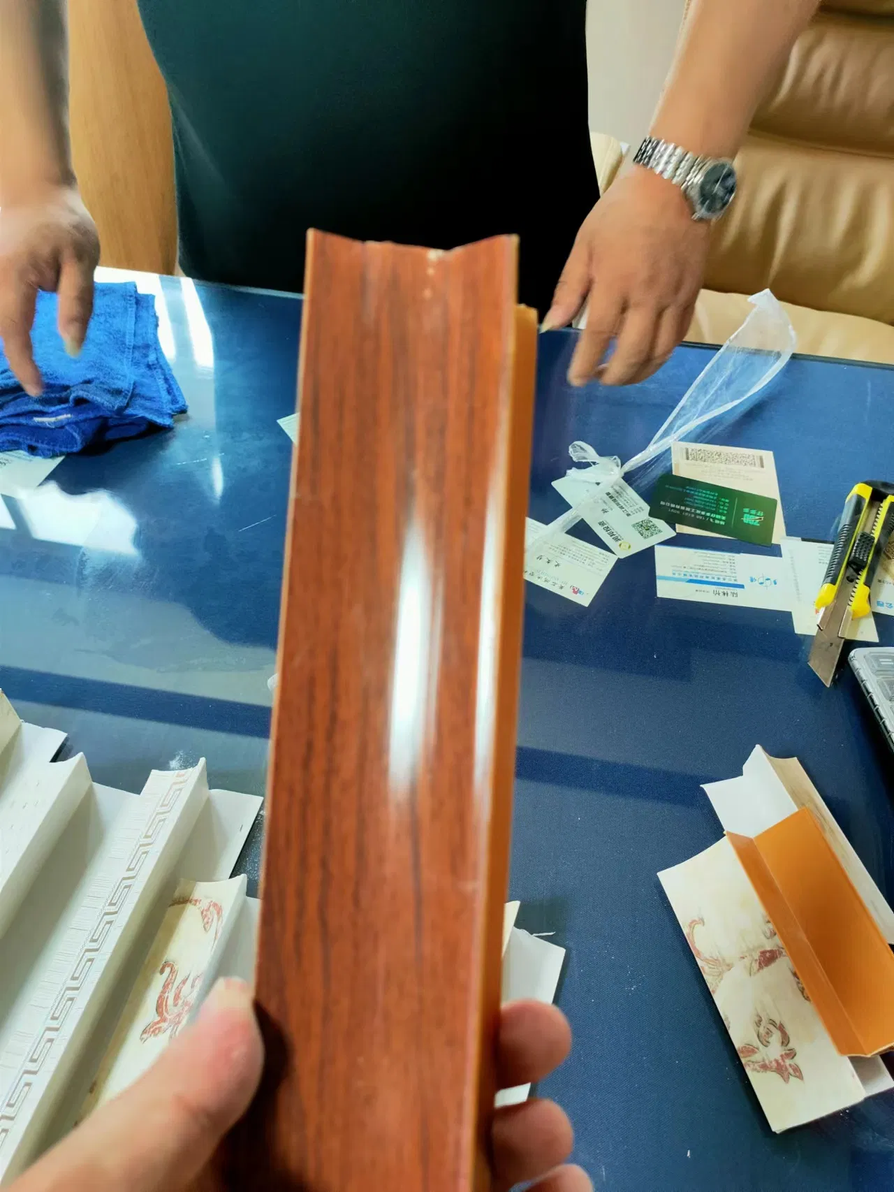 Wooden Color PVC Corners Made in China