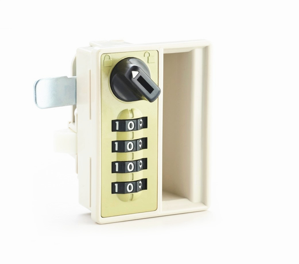 4 Digits Combination Lock for Metal Wooden Cabinet Furniture Locker