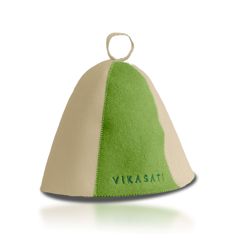 Felt Sauna Hats Wool Felt Embroidered Sauna Hats