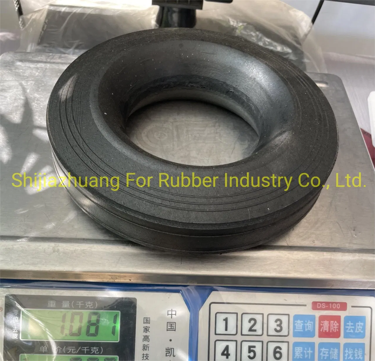 Rubbish Bin Solid Rubber Wheel Solid Wheel, (with 18.5cm outer diameter)