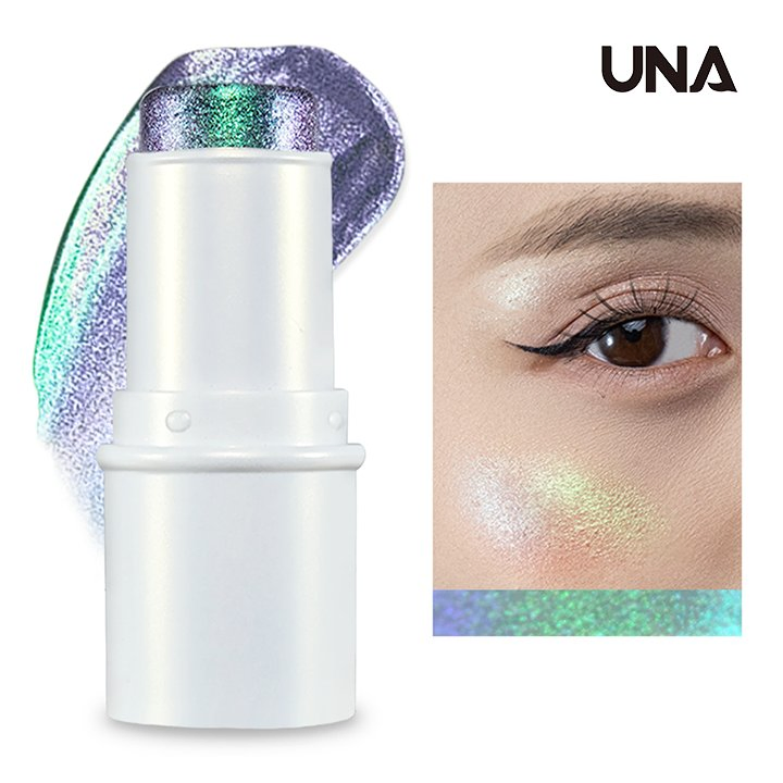 Charm Beauty Face Makeup Contouring Bronzer 8 Colors Waterproof Shimmer Cream Chameleon Highlighter Stick