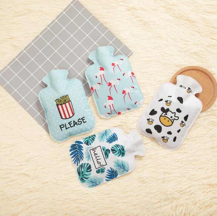 Custom New Style PVC Printing Hot Water Bottle