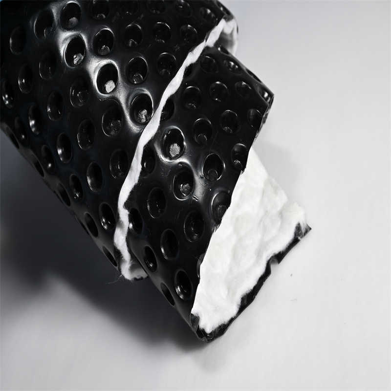 Waterproofing 0.3-4m Width HDPE Dimple/Drainage Cell Board for Road Subgrade
