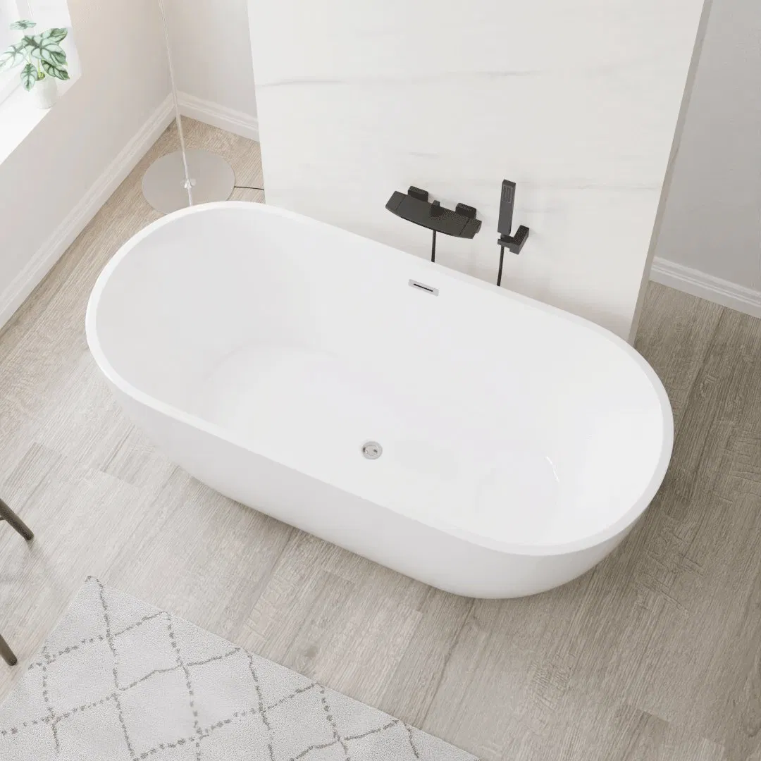 Акриловая ванна Modern Oval, 1.2-1.7м