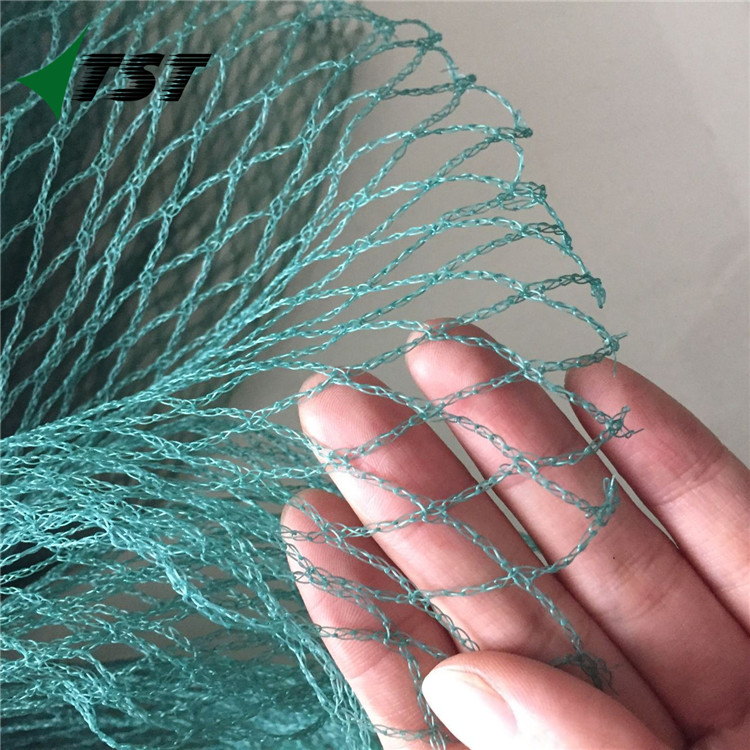 Black Color 20GSM UV Treated PP Plastic Extruded Bop Anti Bird Net/ Plastic Poultry Netting Mesh for Chicken Fencing