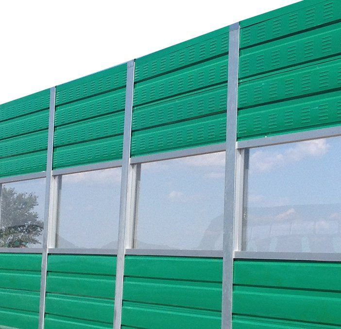 Customizable Acoustic Sound Barrier Metal Concrete PC Panel Noise Resistance Wall for Railway Highway