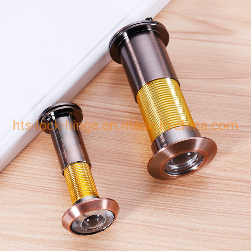 Redidential Steel Door Viewer 200 Degree Wide Angle with Rotating Privacy Cover by Zinc Alloy Door Viewer