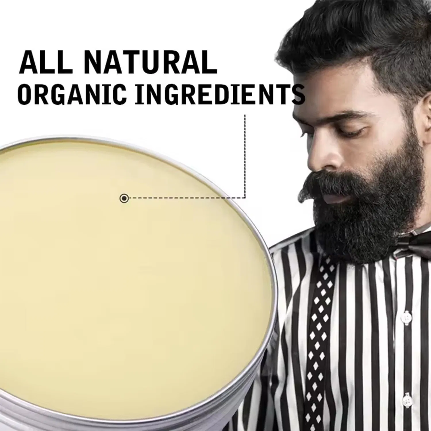 Natural Beard Care Moisturizing Professional Care Cream
