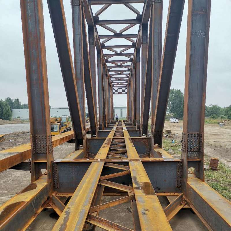 Prefabricated Steel Structure Railway Bridge Truss Bridge From China with Lower Price