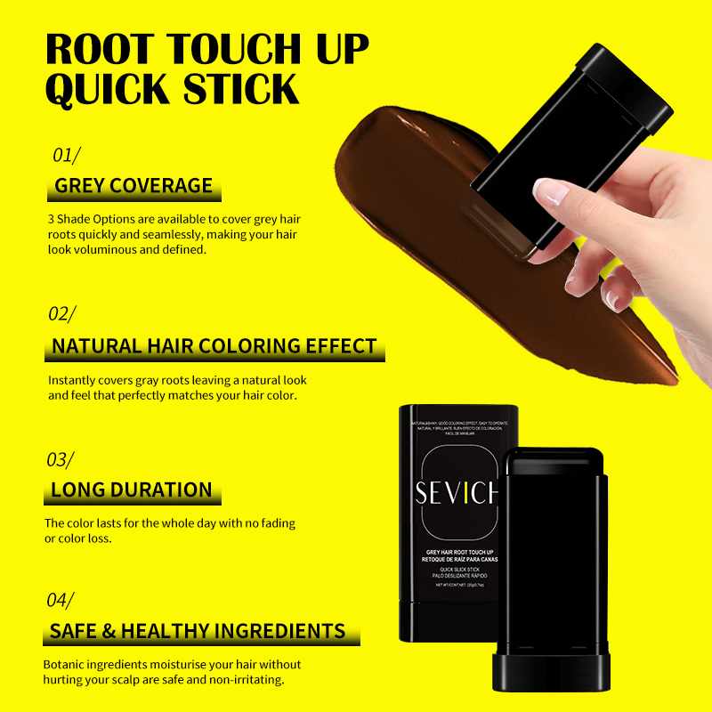 Cover White Hair Wholesale OEM Private Label Organic Dye Stick Quick Temporary Root Touch up