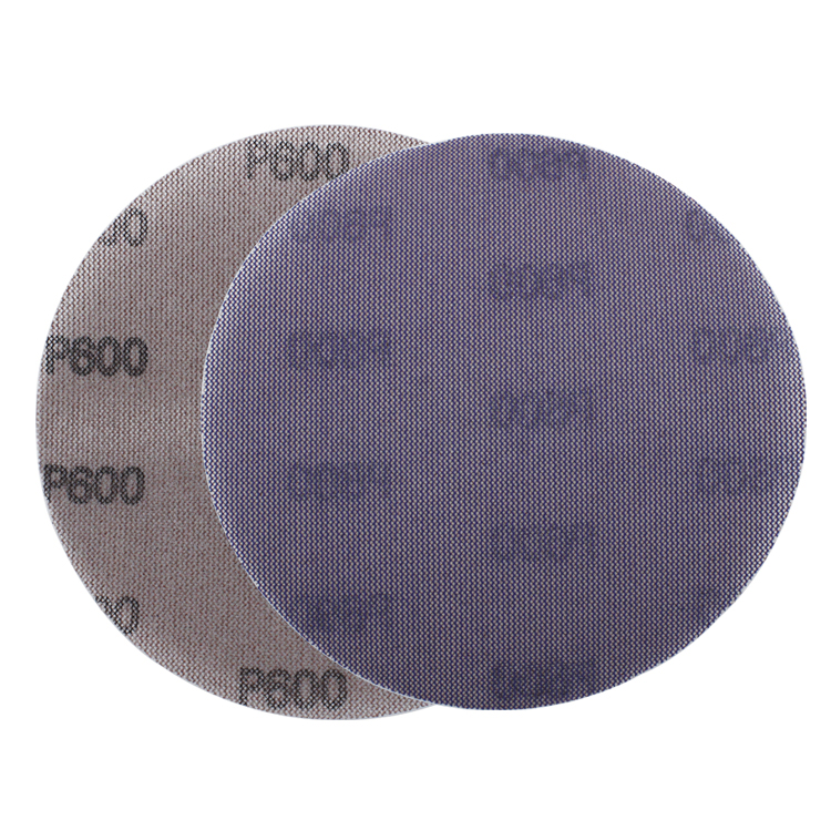 6 Inch Premium Ceramic Grain Sanding Excellent Cutting Performance Mesh Sanding Disc for Car Polishing