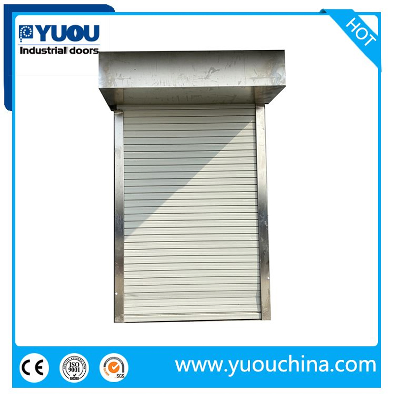 Industrial Exterior & Interior Galvanized Steel /Stainless Steel Fire Rated Fire Proof Roller Shutter