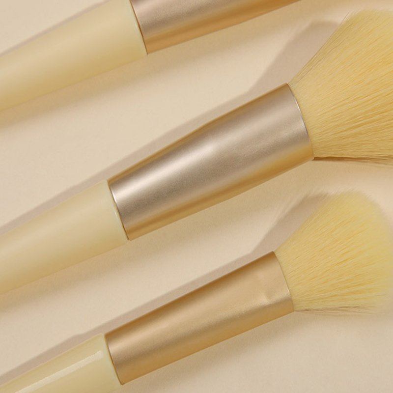 Factory Price Beauty Tool 13PCS Yellow Wooden Handle Makeup Tool Professional Cosmetic Brushes Set