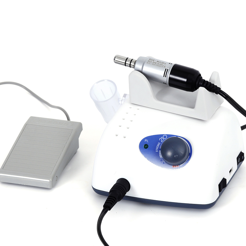 65W Nail Drill Machine 35000rpm Strong 210 M33es for Manicure Pedicure Nail Drill Nail File Sanding Grinding Device