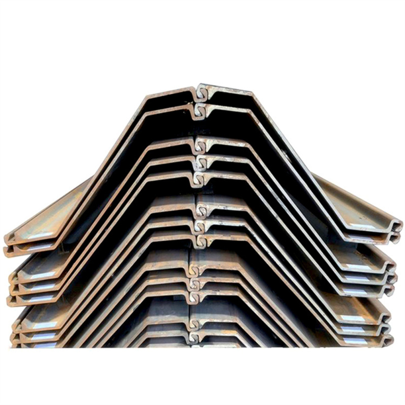 Hot Sale Type 2 Sheet Pile Profile U Z Carbon Sheet Pile