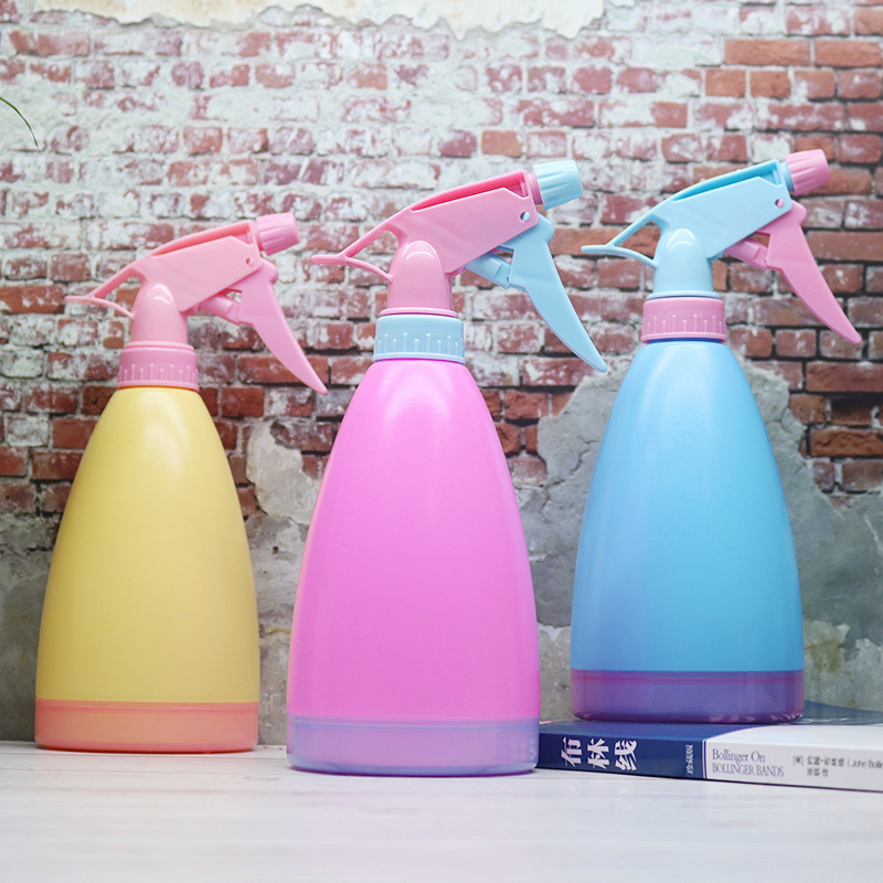Multiple Colors Custom Painting Transparent plastic Bootle for Disinfectant